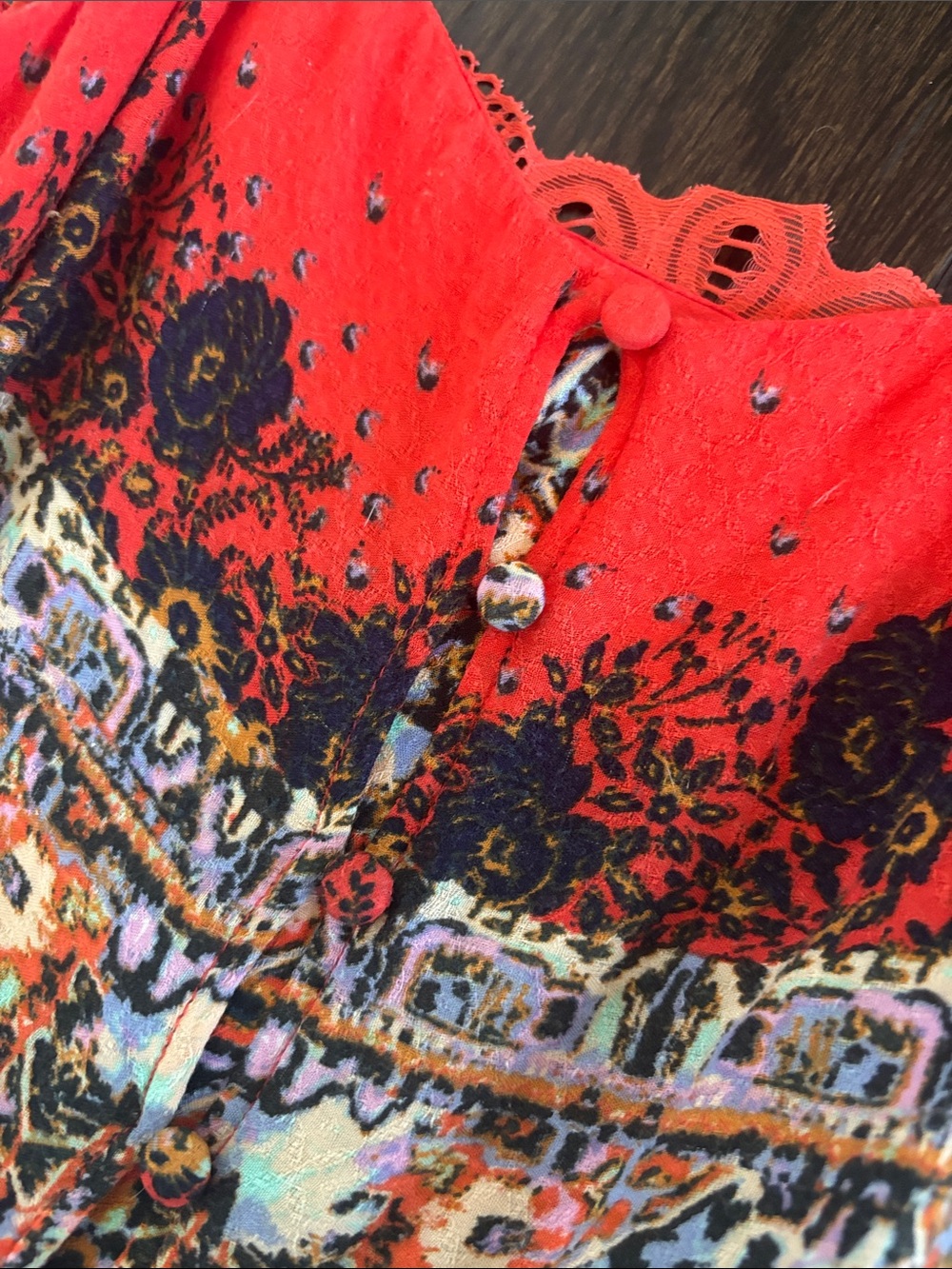 Morning Song FP Print Maxi Dress - Picture 5 of 12